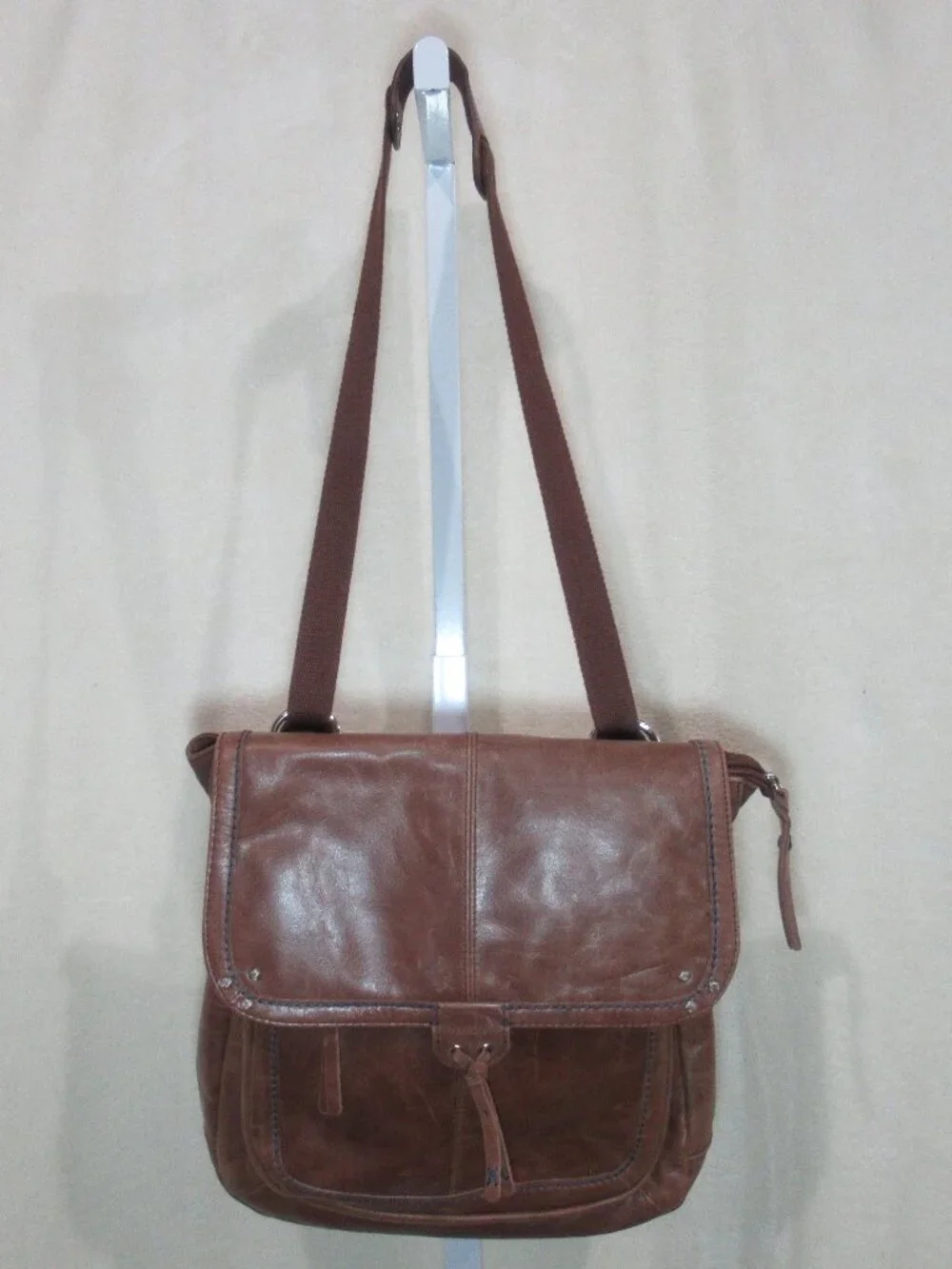 The Sak Ventura Convertible Leather Satchel/Backpack